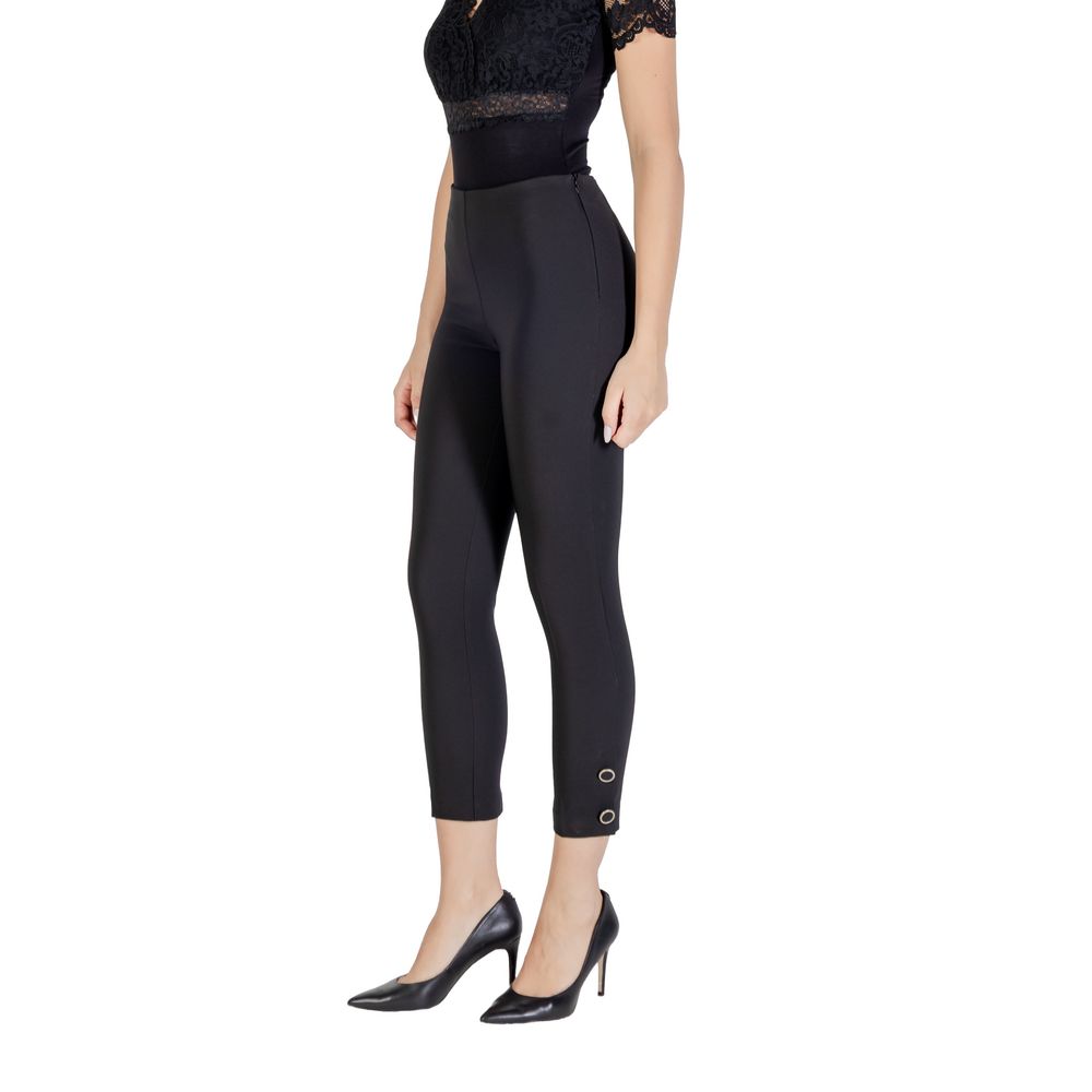 Pantalon décontracté Rinascimento en polyester noir