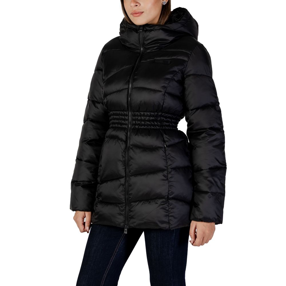 EA7 Emporio Armani Black Bomber for Women detail view