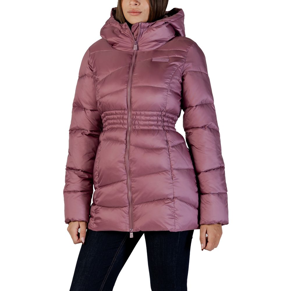 Bomber EA7 Emporio Armani en polyamide violet