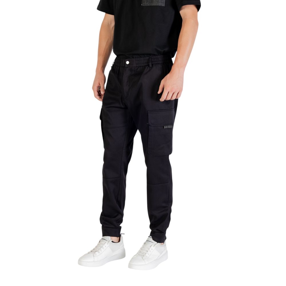 Antony Morato Black Casual Pants for Men side view