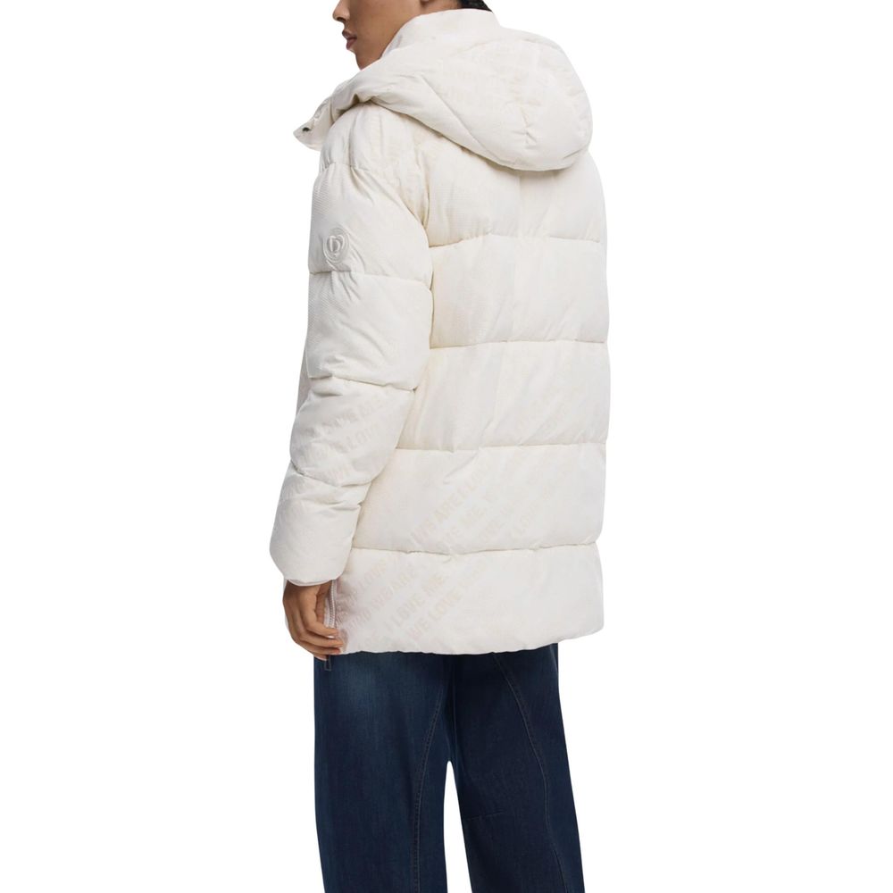 Desigual White Coat for Women alternate view