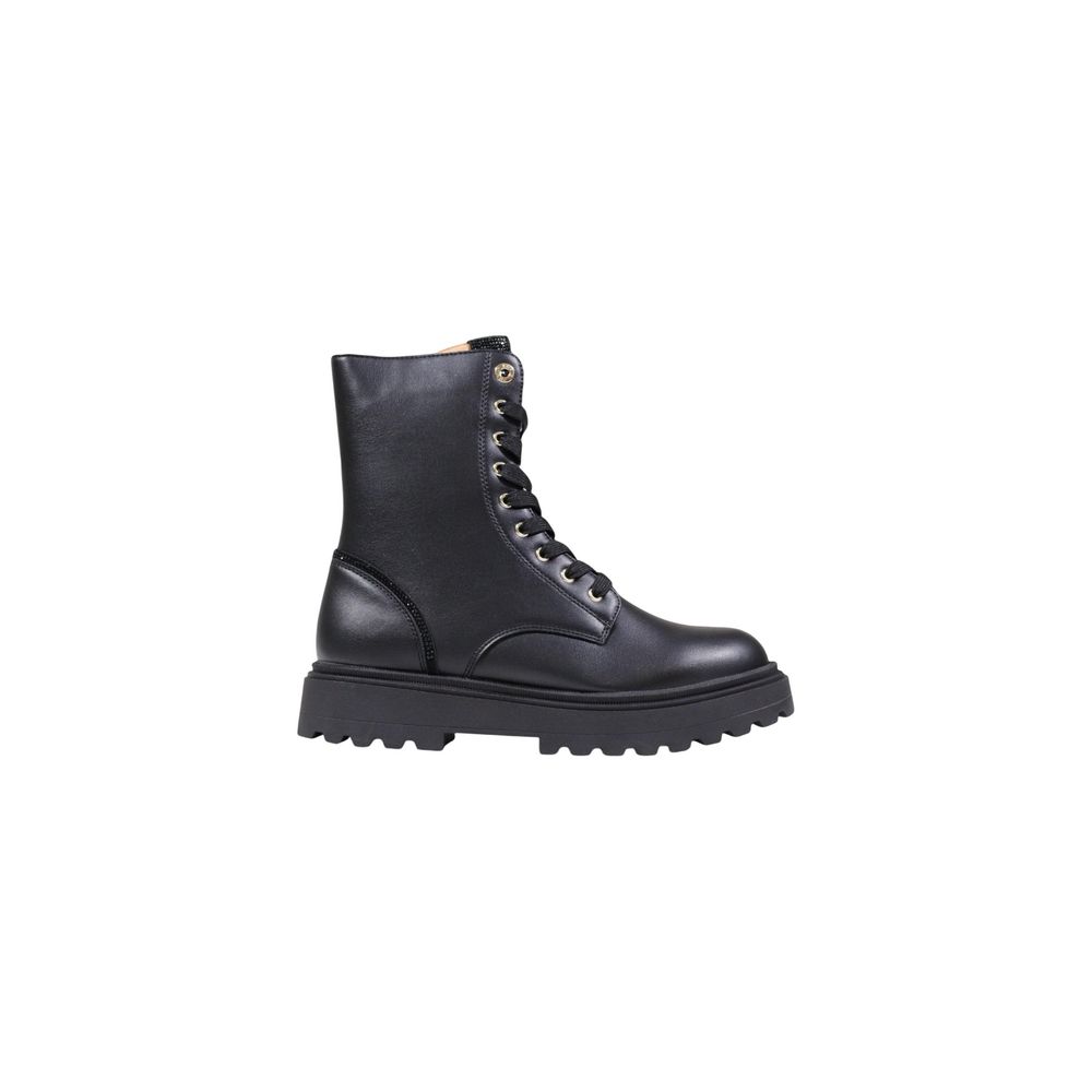 Bottes à lacets Alviero Martini Prima Classe en polyéthylène noir