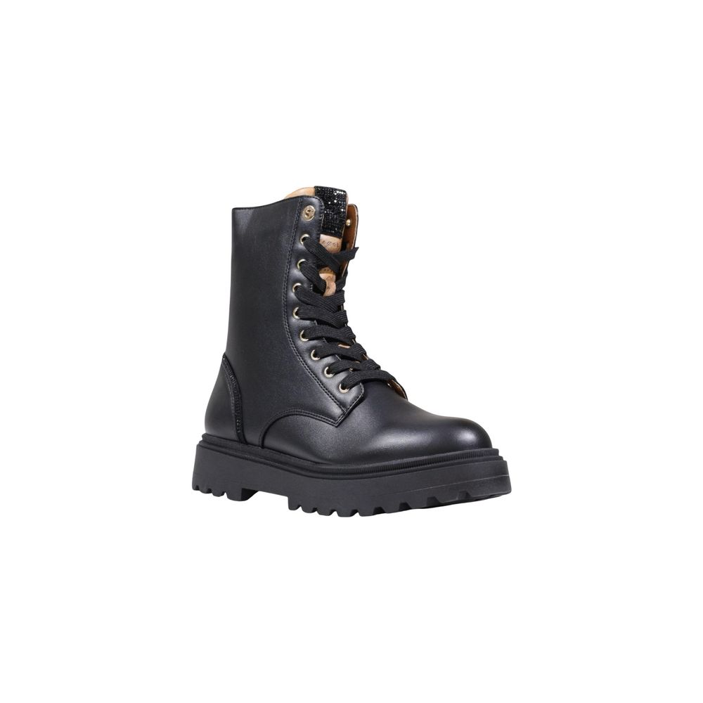 Bottes à lacets Alviero Martini Prima Classe en polyéthylène noir