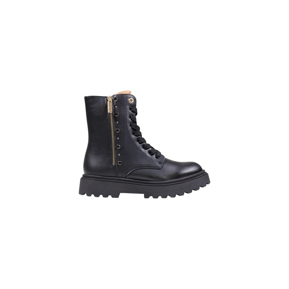 Bottes à lacets Alviero Martini Prima Classe en polyéthylène noir