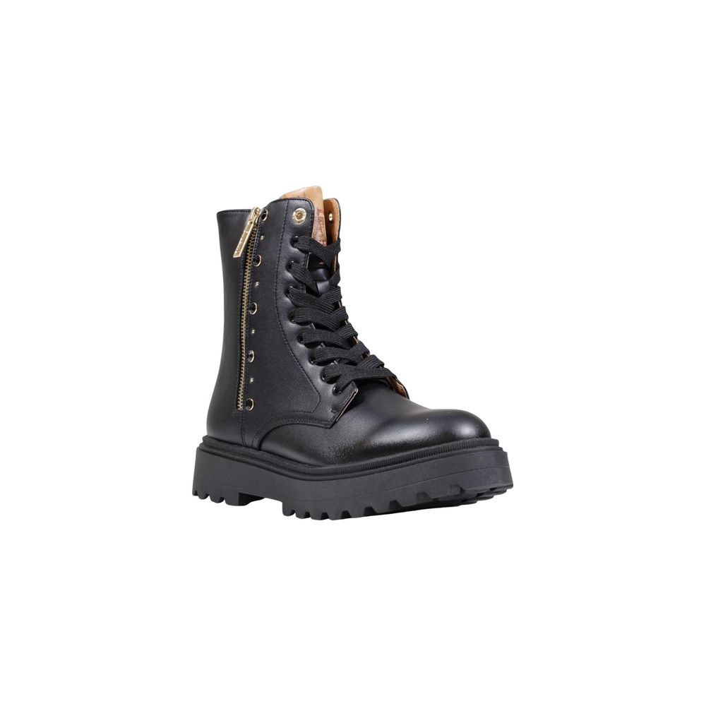 Bottes à lacets Alviero Martini Prima Classe en polyéthylène noir