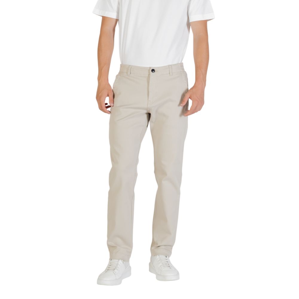 Hugo Boss Beige Casual Pants for Men
