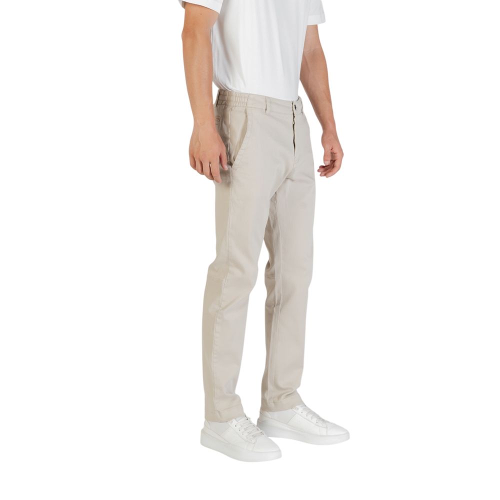 Hugo Boss Beige Casual Pants for Men side view