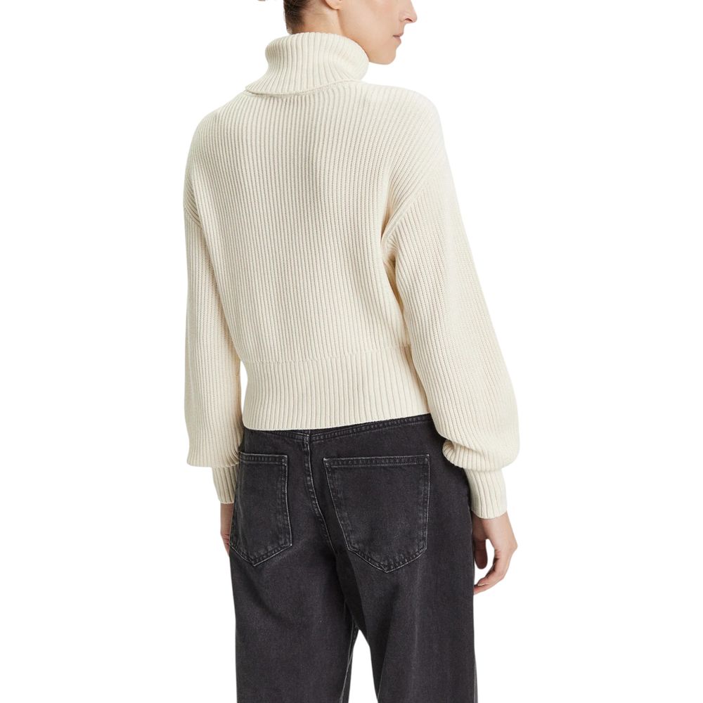 Sweat-shirt en Coton Beige Calvin Klein Jeans