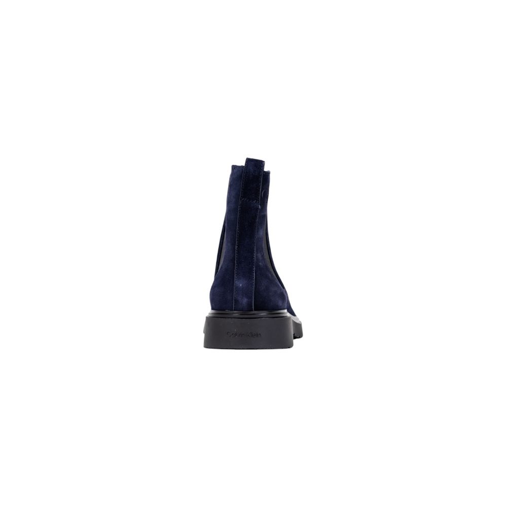 Calvin Klein Jeans Blue Chelsea Boots for Men side view