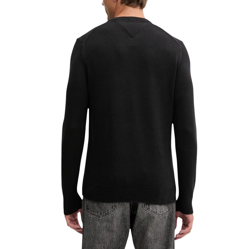 Tommy Hilfiger Jeans Black Sweatshirt for Men detail view