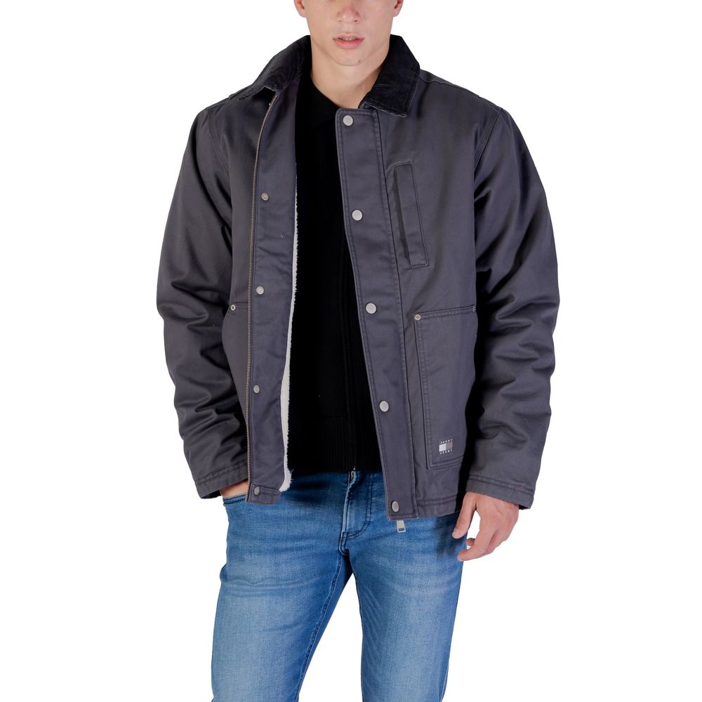 Tommy Hilfiger Jeans Grey Denim Jackets for Men additional view