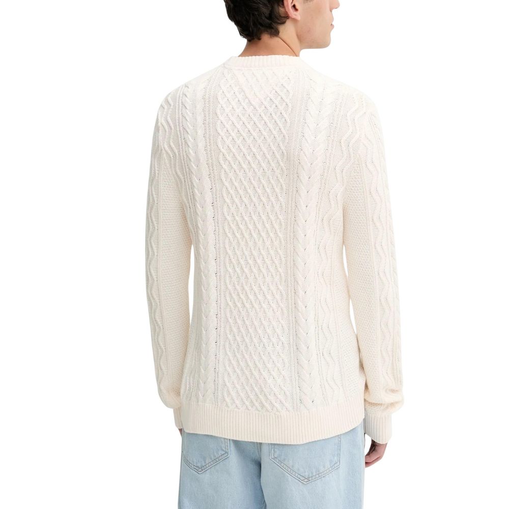 Tommy Hilfiger Jeans White Sweatshirt for Men detail view