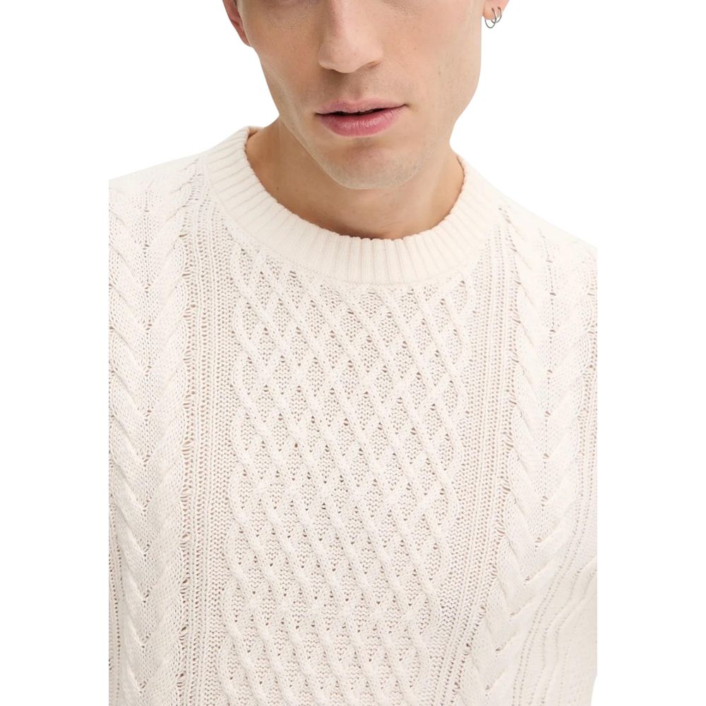 Tommy Hilfiger Jeans White Sweatshirt for Men side view