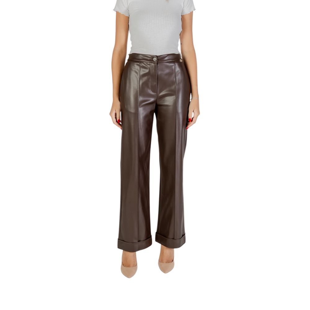 Liu Jo Brown Casual Pants for Women