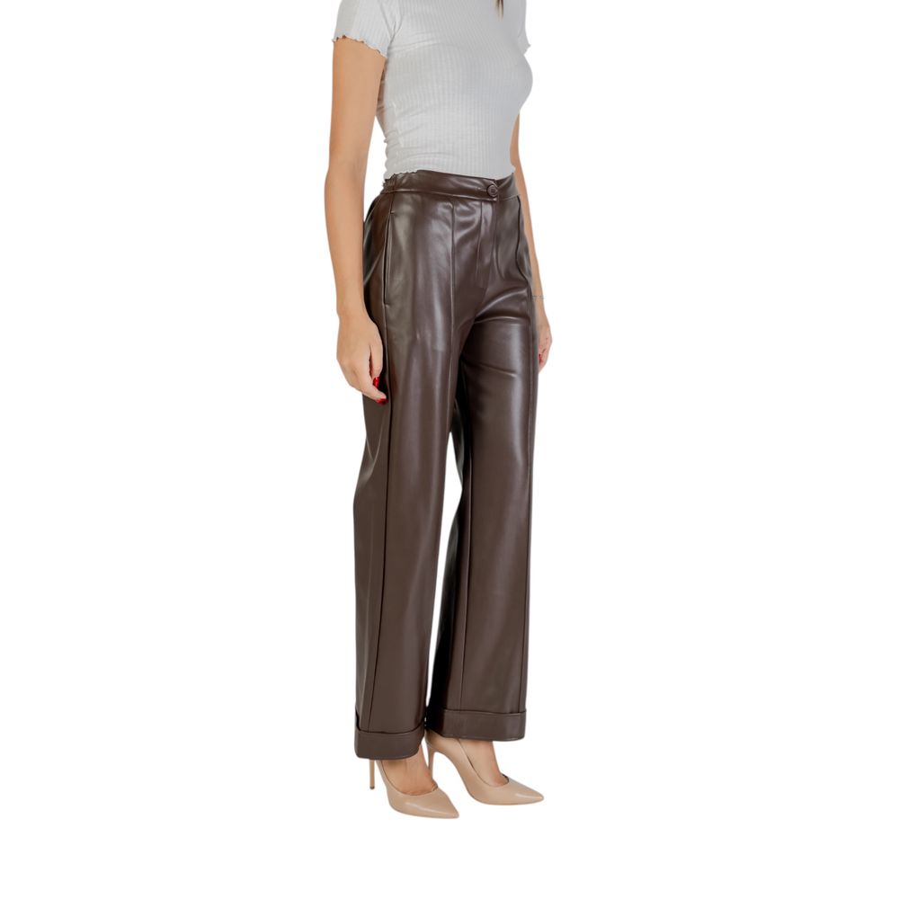 Liu Jo Brown Casual Pants for Women side view