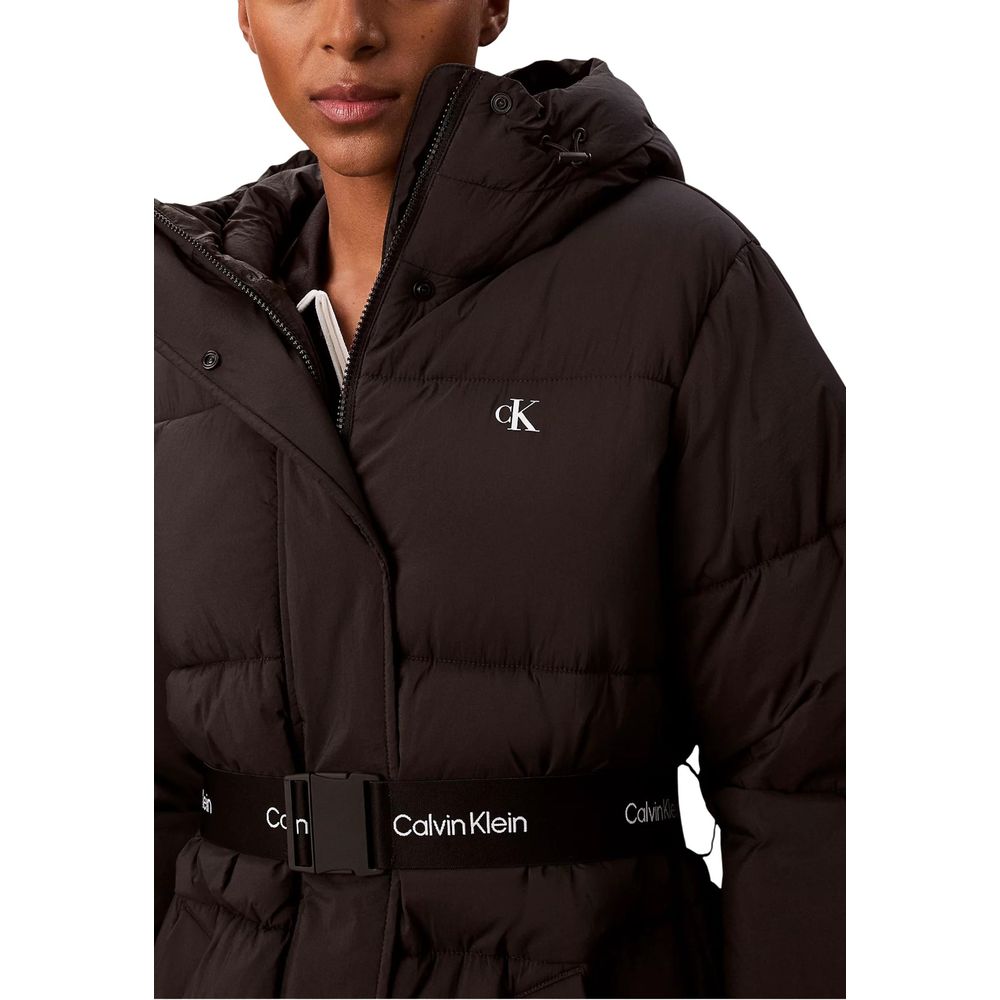 Calvin Klein Jeans Black Coat for Women detail view