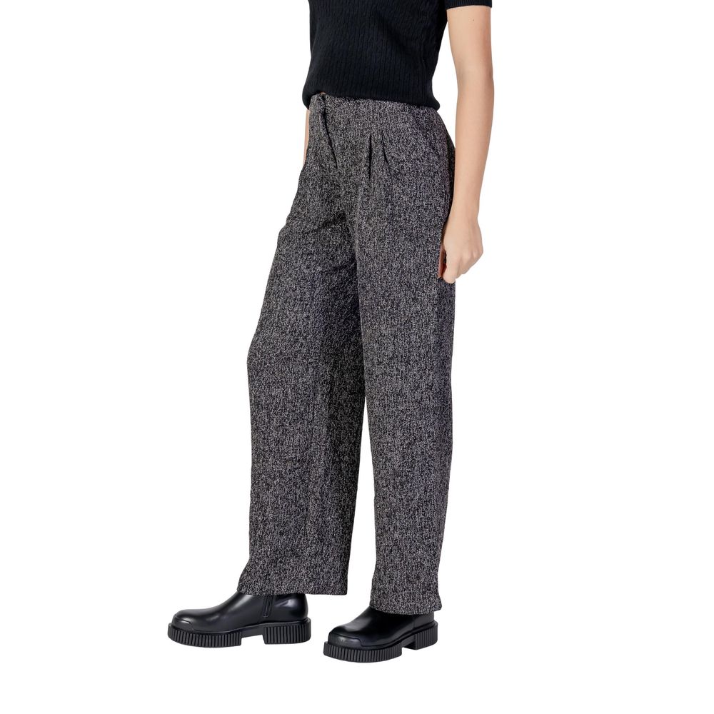 Jacqueline De Yong Black Flared Pants for Women alternate view