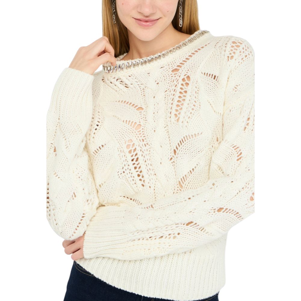 Liu Jo White Sweatshirt for Women side view
