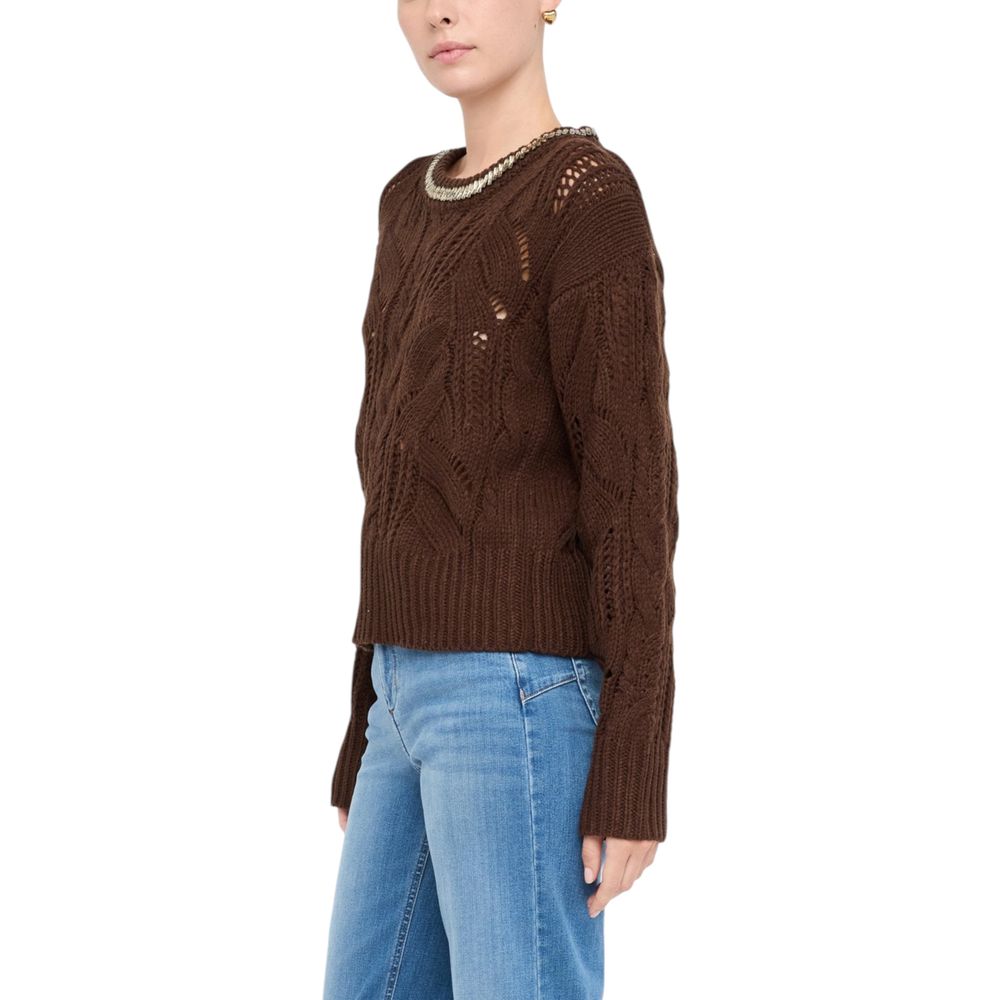 Liu Jo Brown Sweatshirt for Women detail view