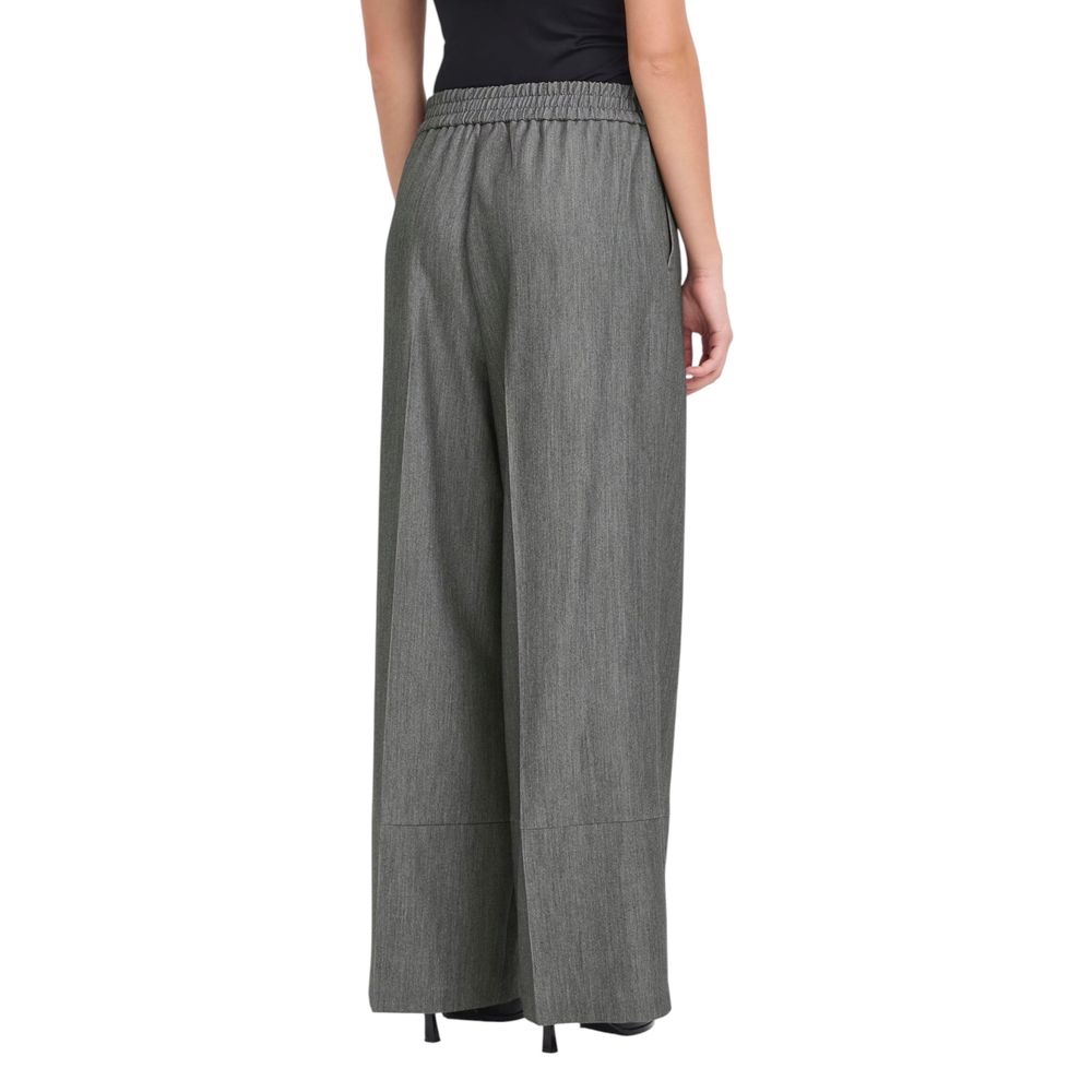 ICHI Grey Casual Pants for Women alternate view