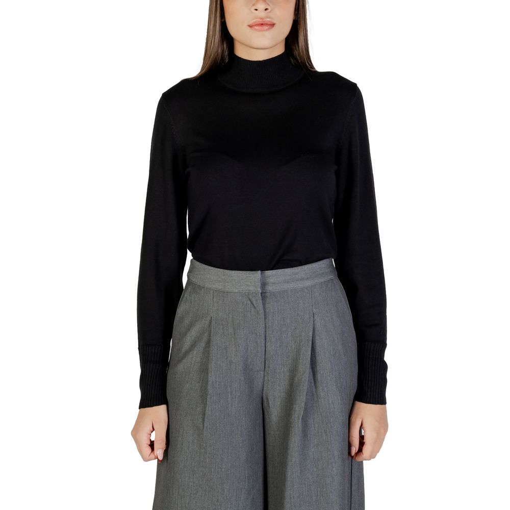 Sous-pull en viscose noire ICHI