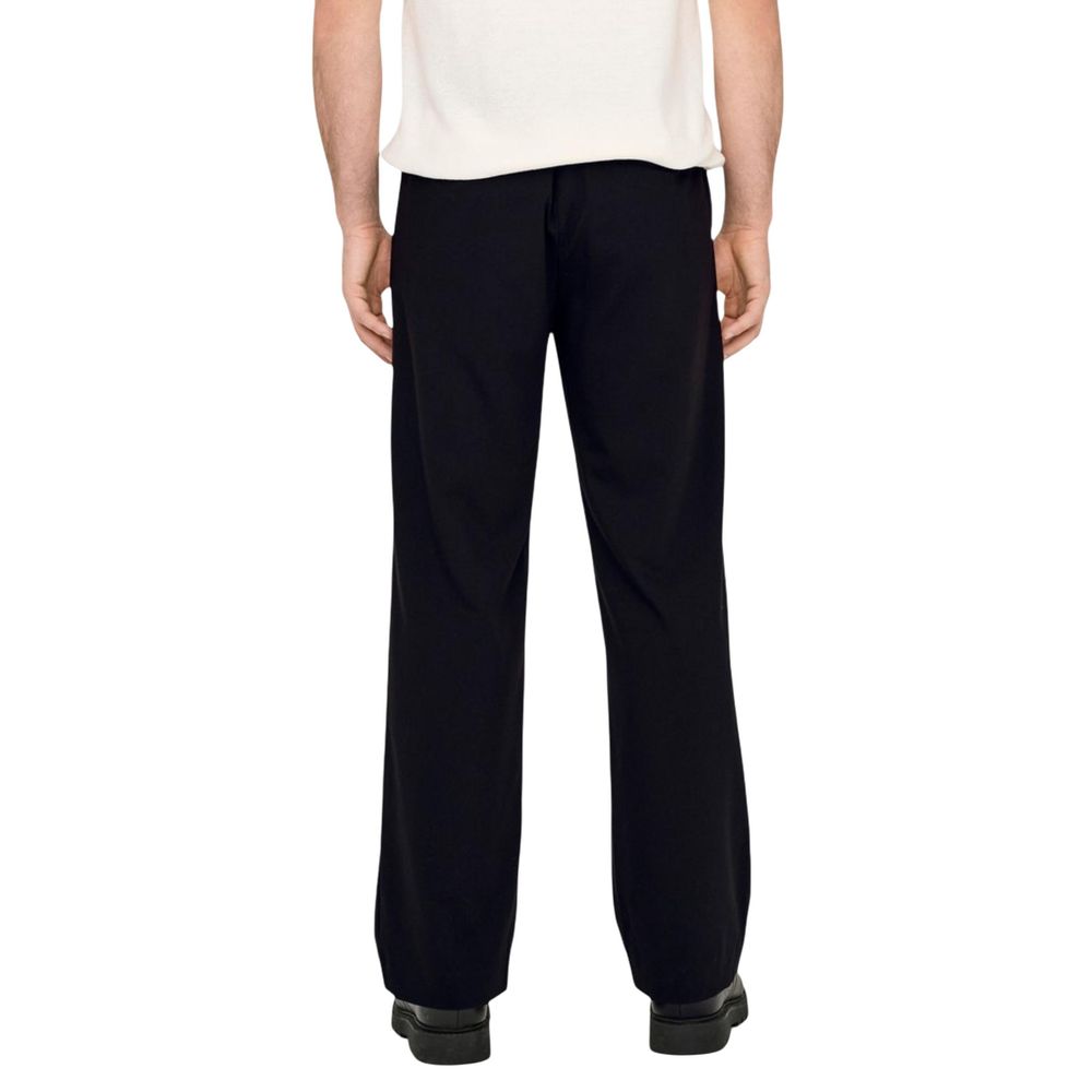 Only & Sons Black Casual Pants for Men alternate view