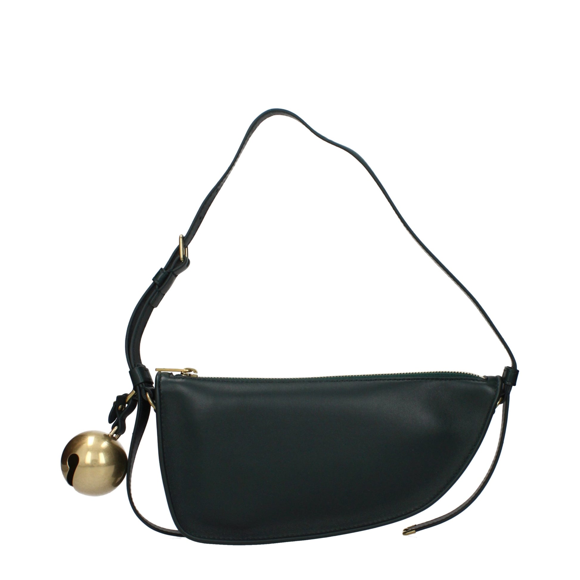 Sac à bandoulière Burberry en cuir vert