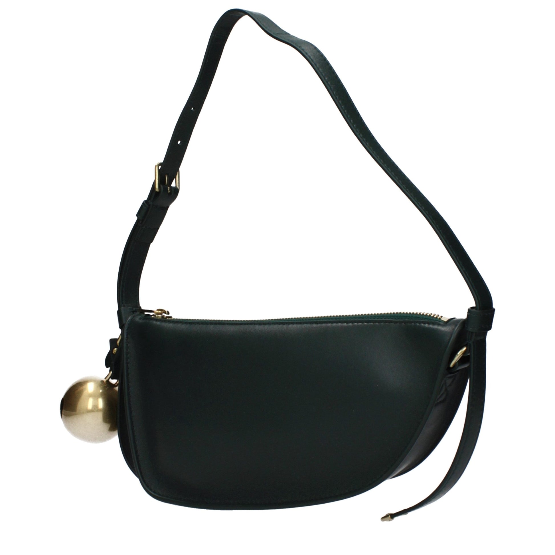 Sac à bandoulière Burberry en cuir vert