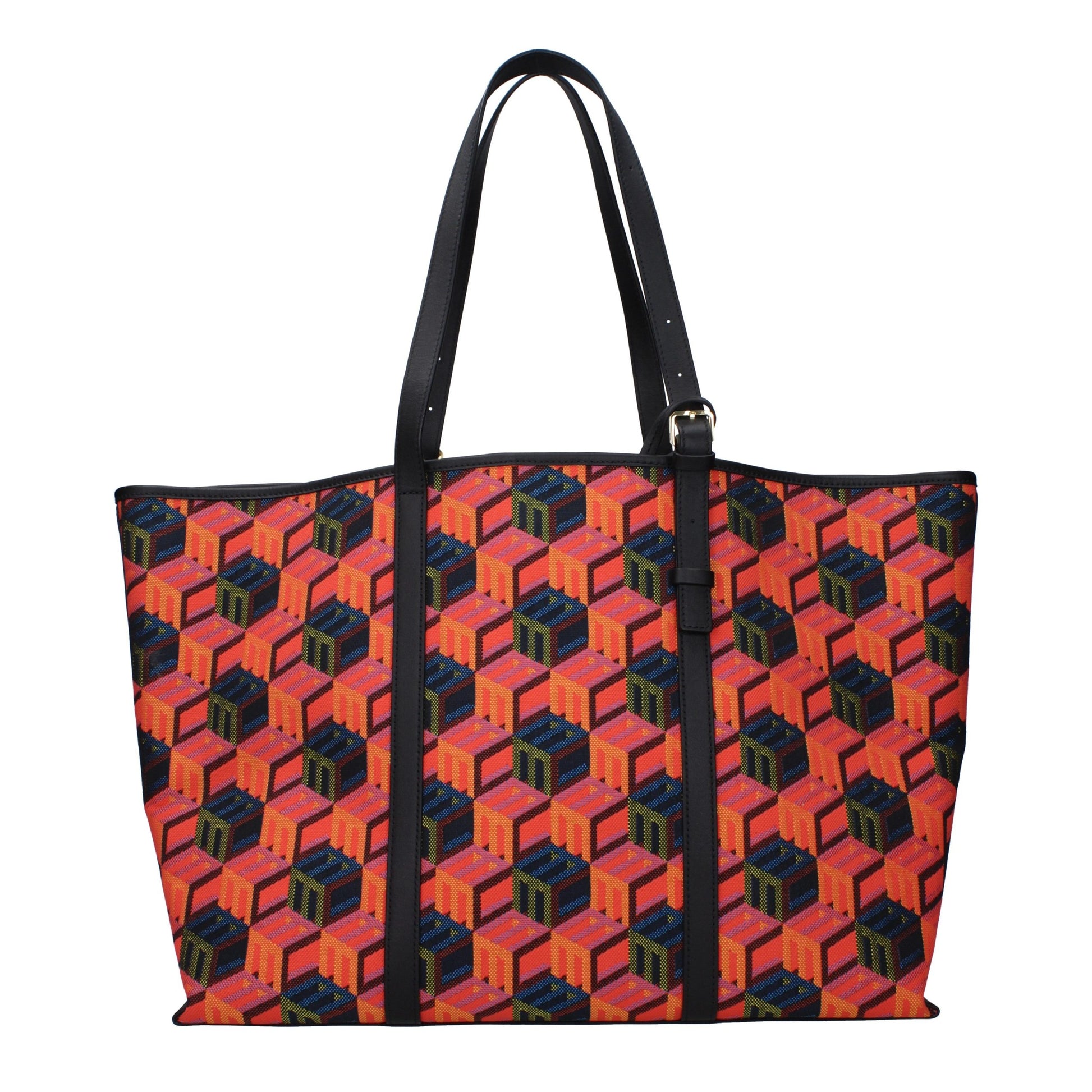 Sac bandoulière MCM en tissu multicolore
