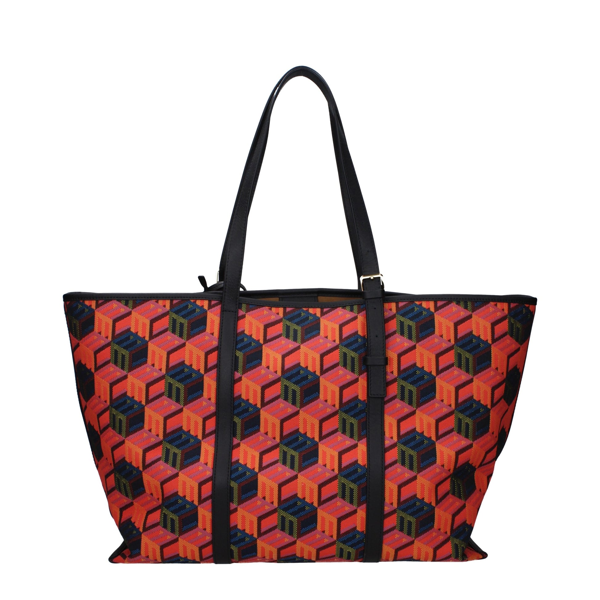 Sac bandoulière MCM en tissu multicolore