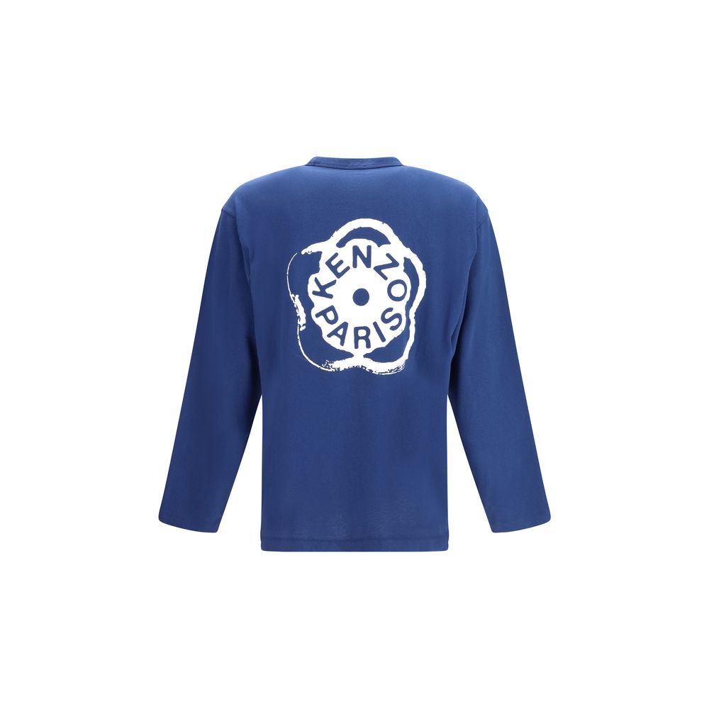 Kenzo Blue Long Sleeve T-Shirt for Men alternate view