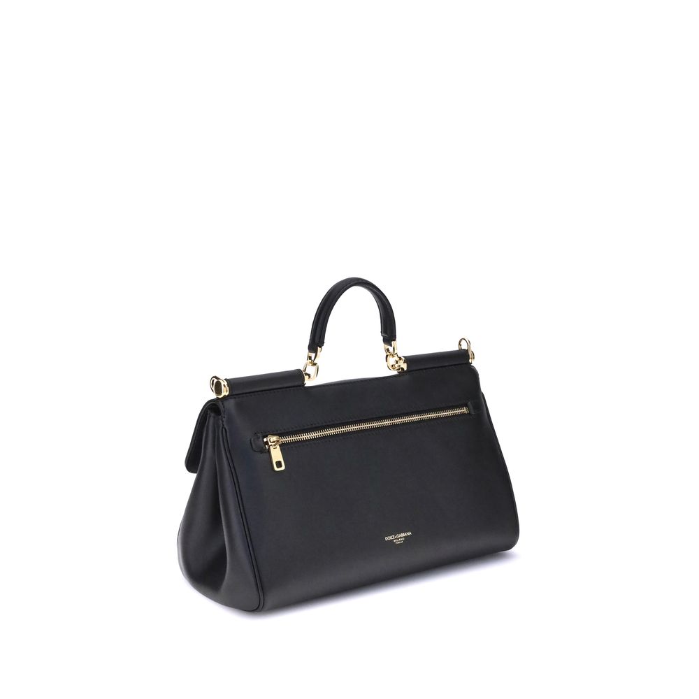 Dolce & Gabbana Black Shoulder Bag for Women detail view