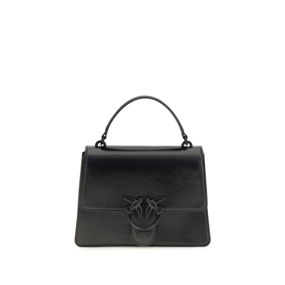 Sac à main PINKO noir en agneau Ovis Aries Aries