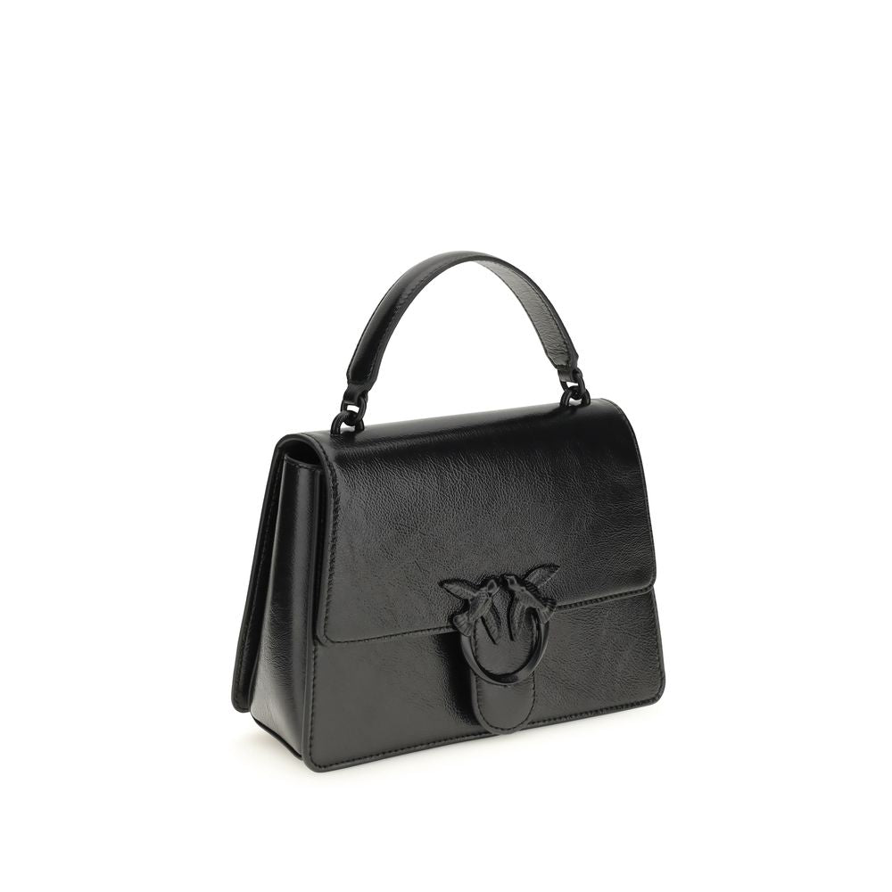 Sac à main PINKO noir en agneau Ovis Aries Aries