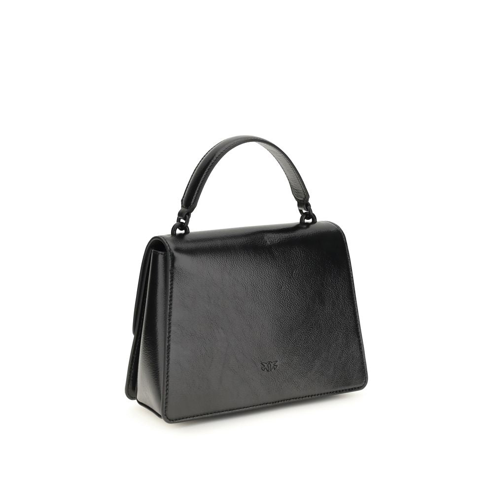 Sac à main PINKO noir en agneau Ovis Aries Aries