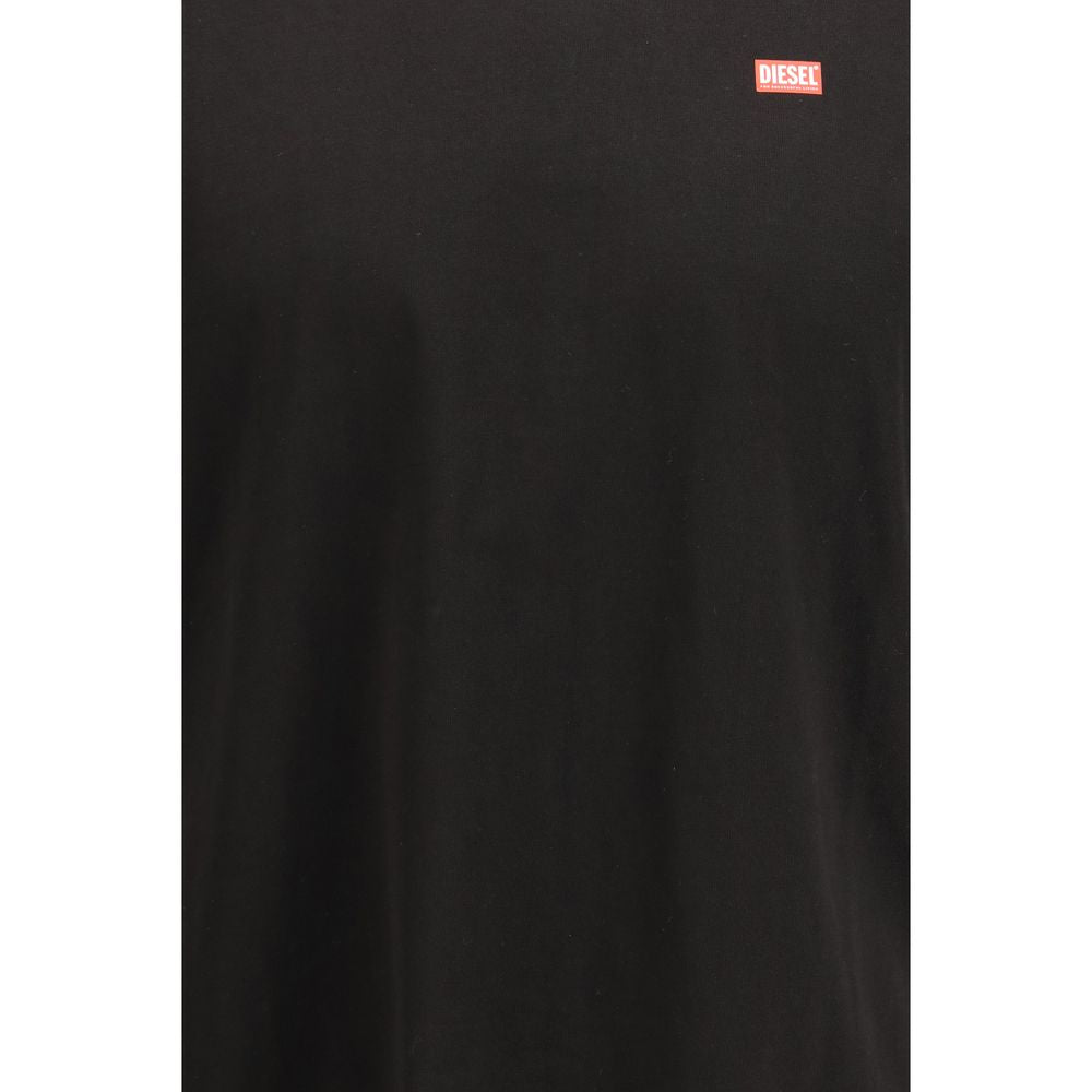 T-shirt Diesel en coton noir