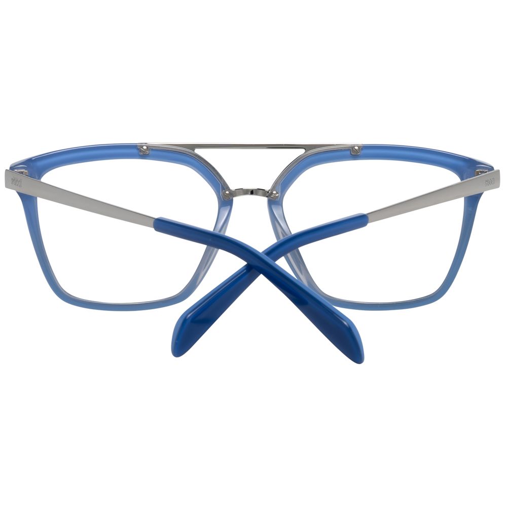 Emilio Pucci Blue Glasses Frames for Women detail view