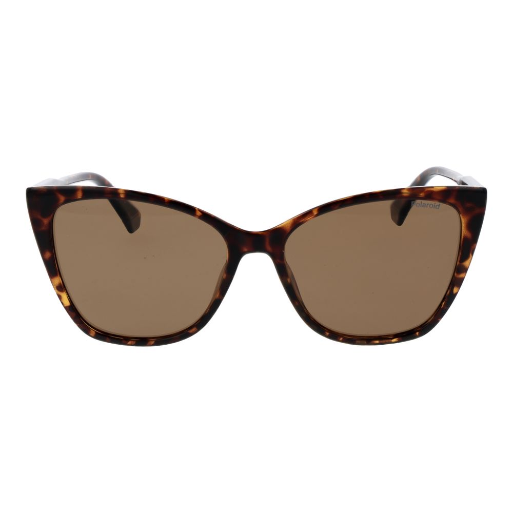 Lunettes de soleil Polaroid en polycarbonate marron
