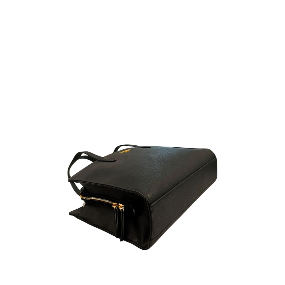 Sac bandoulière Twinset noir en similicuir pour femme