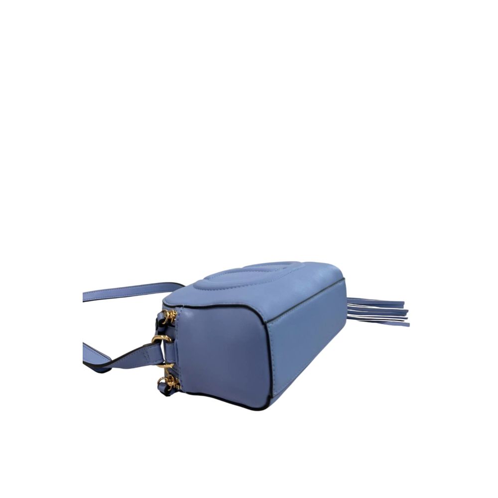 Sac bandoulière Twinset bleu en PU pour femme
