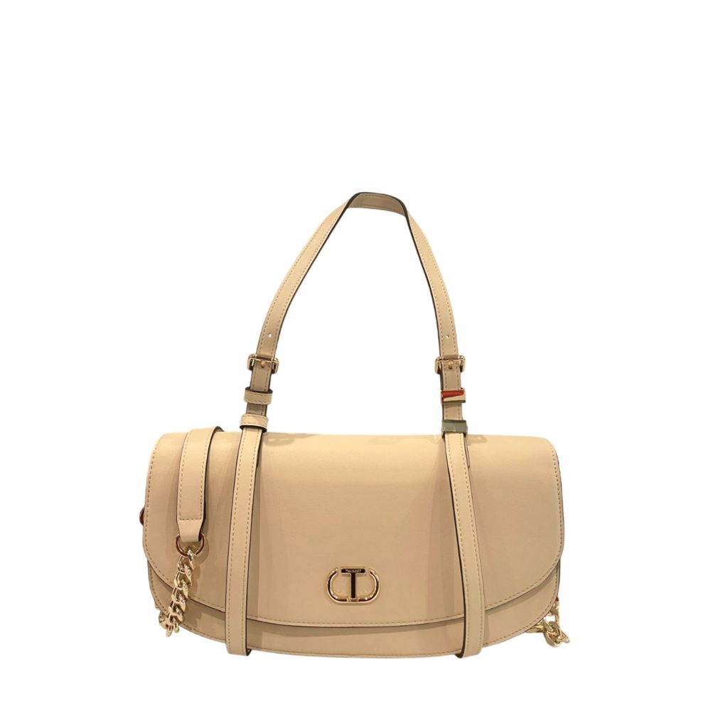 Twinset Beige Clutch Bag for Women side view