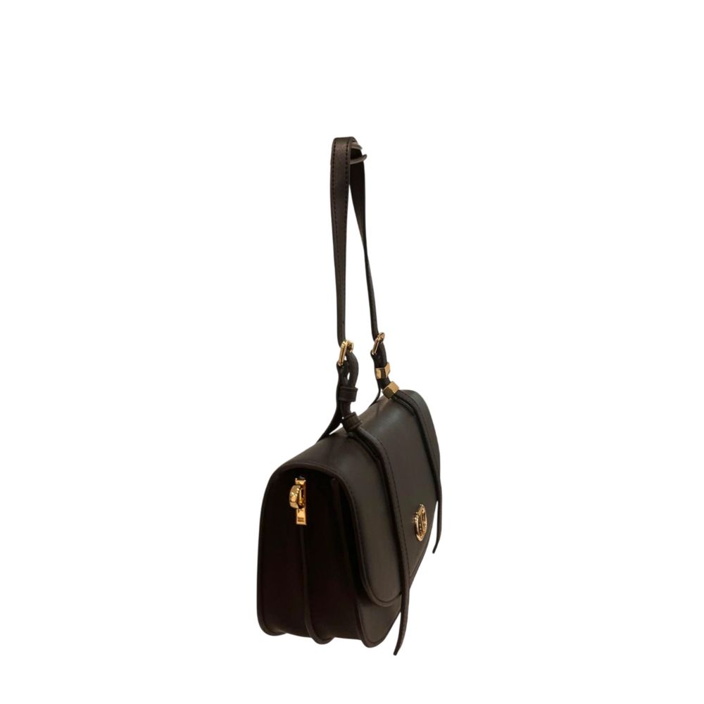 Sac bandoulière Twinset noir en similicuir pour femme