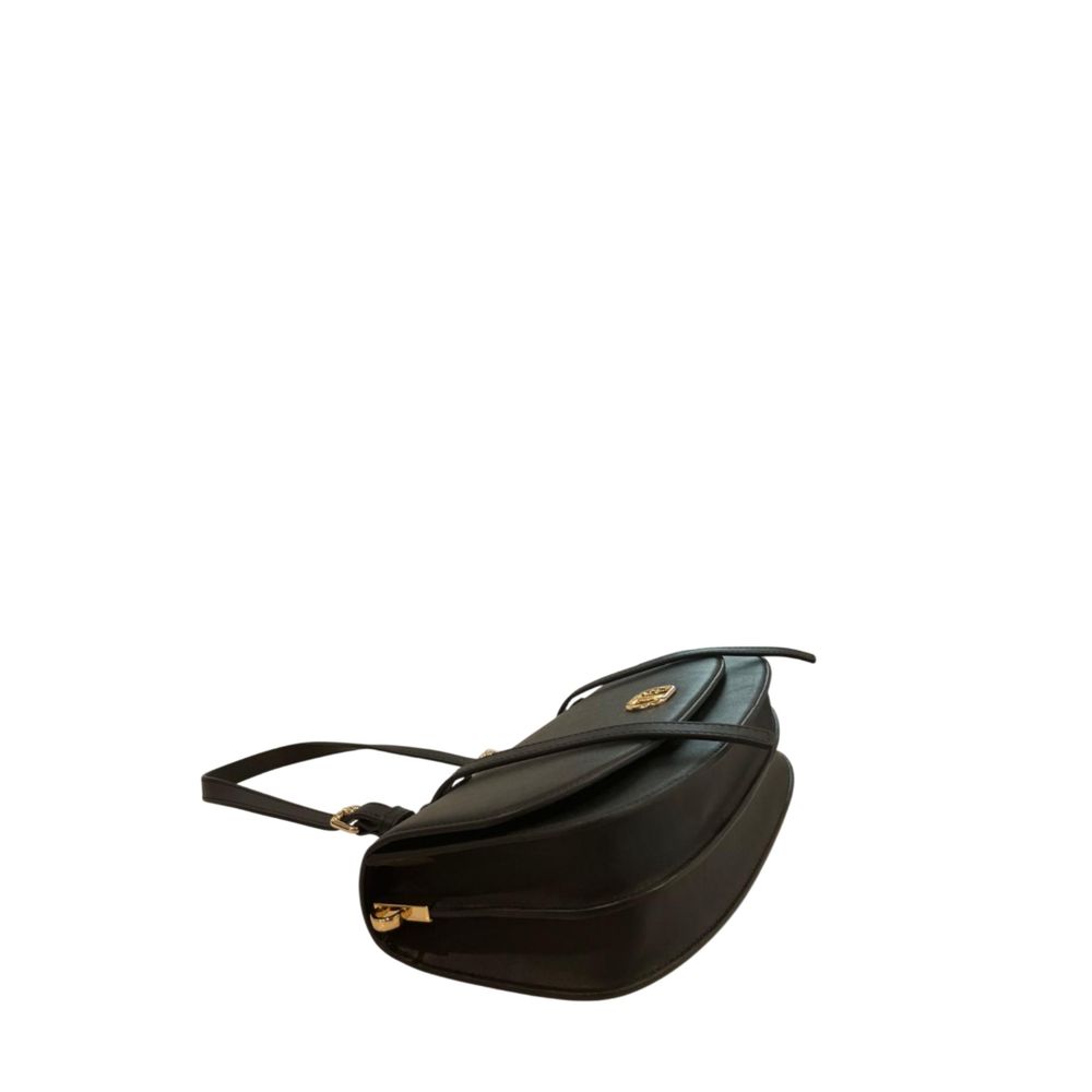Sac bandoulière Twinset noir en similicuir pour femme