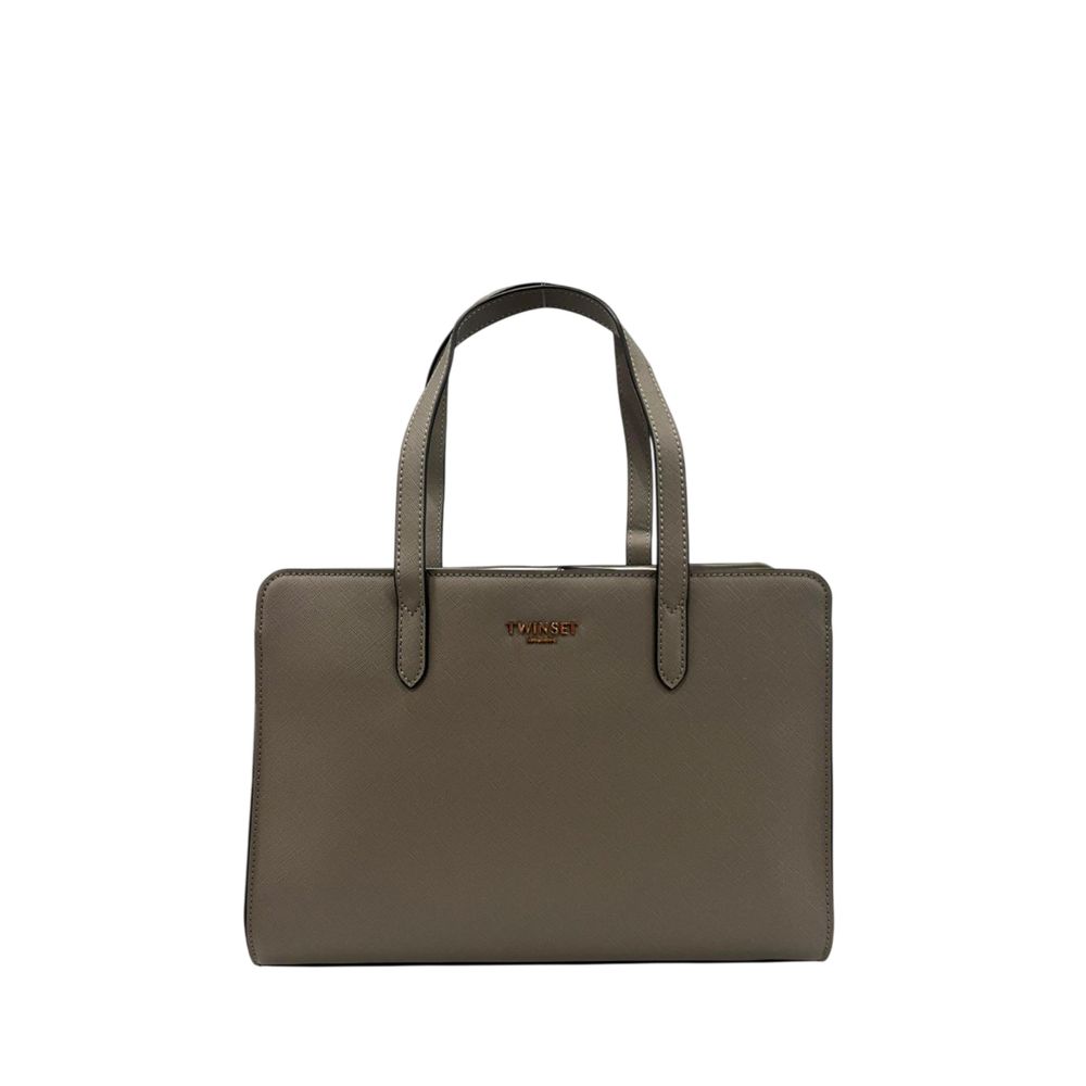 Twinset Grey Clutch Bag for Women