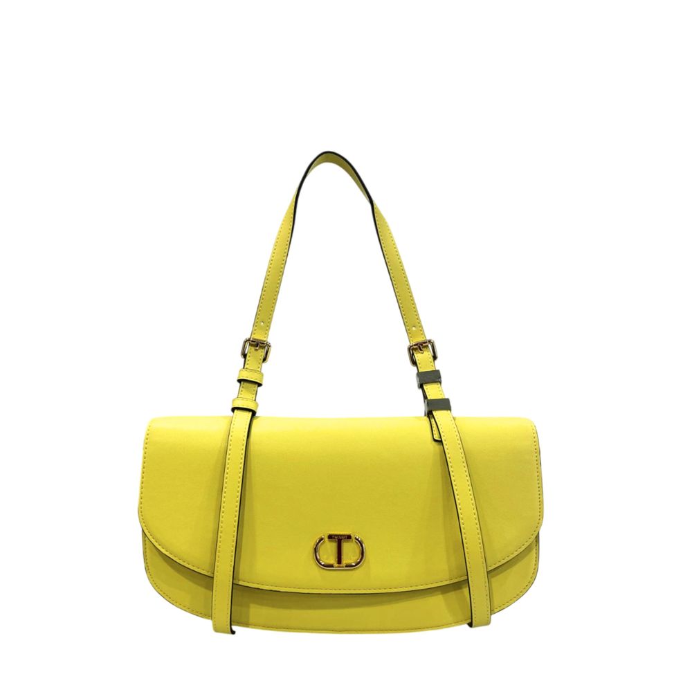 Twinset Yellow Clutch Bag for Women