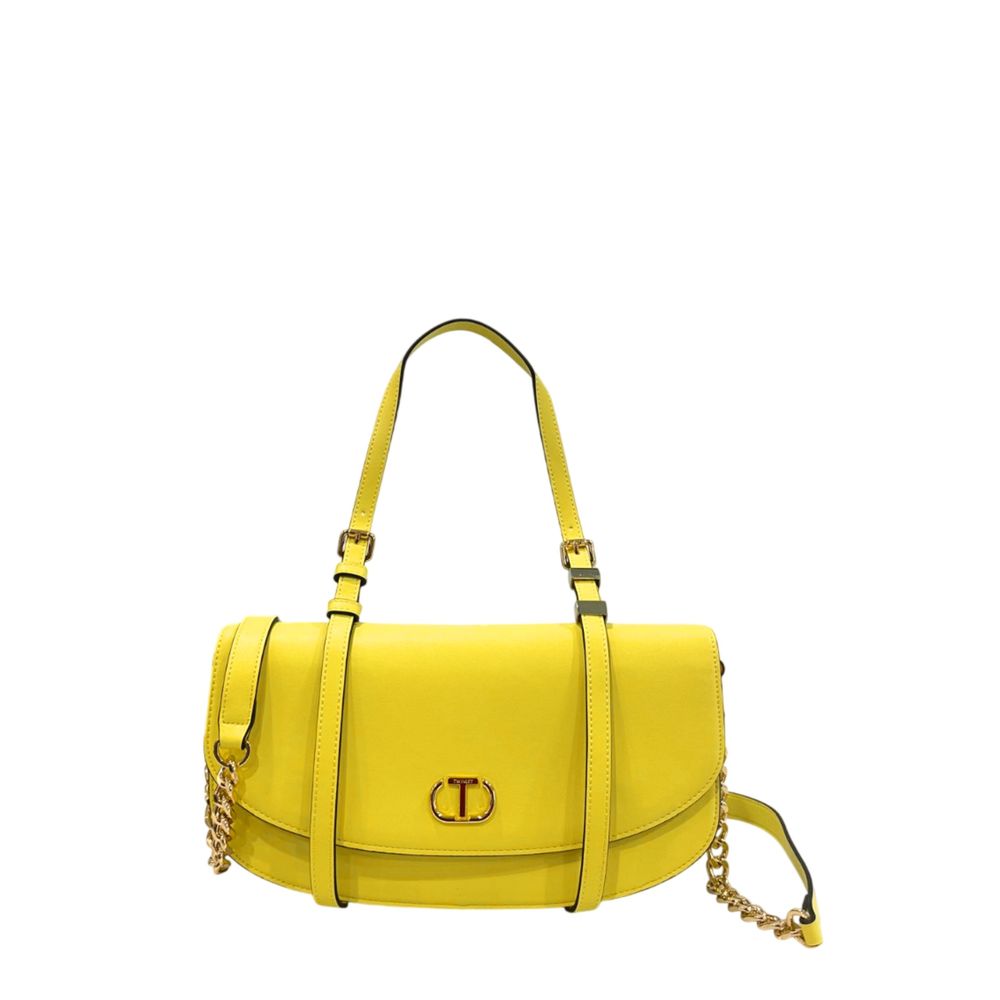 Twinset Yellow Clutch Bag for Women side view
