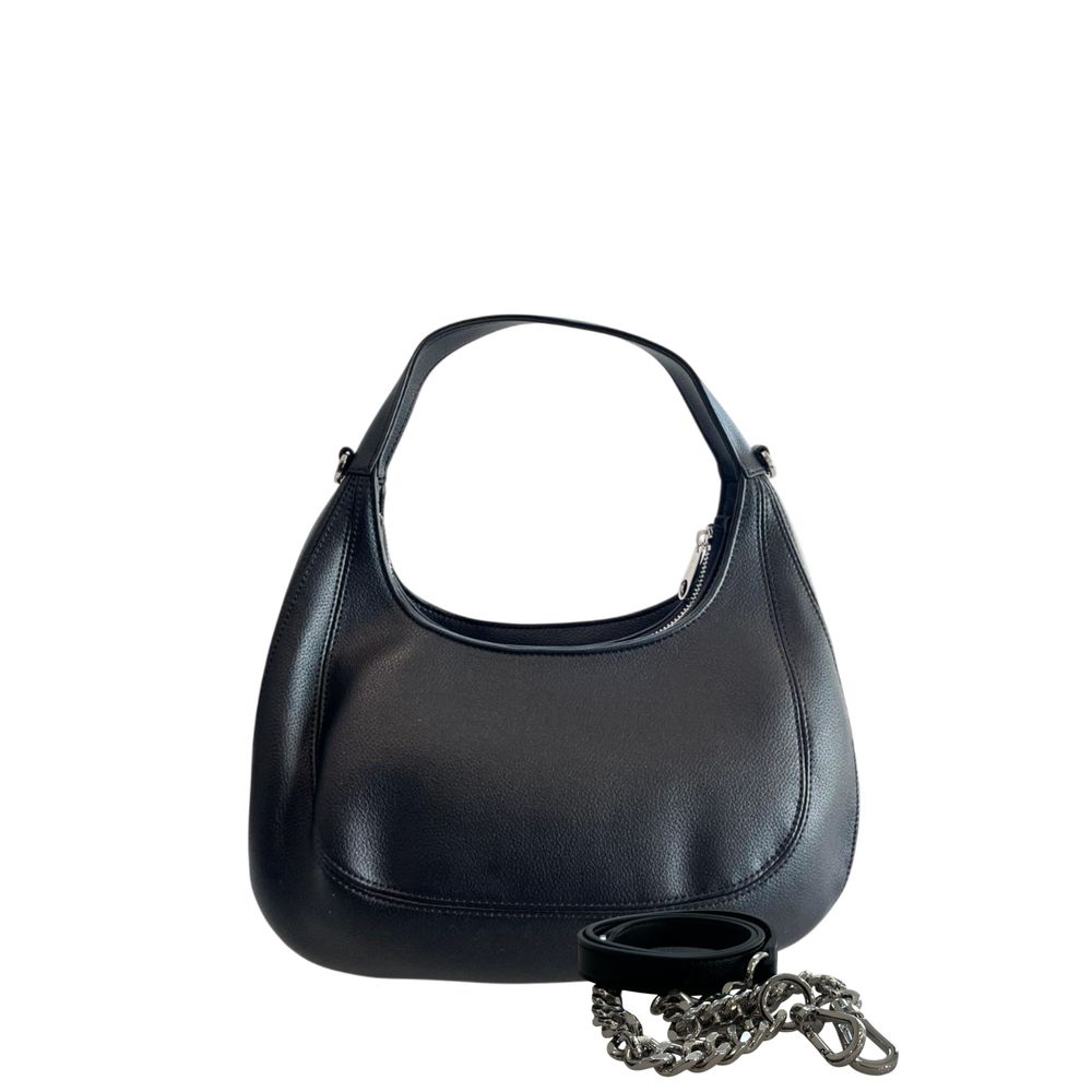Sac bandoulière Twinset noir en similicuir pour femme