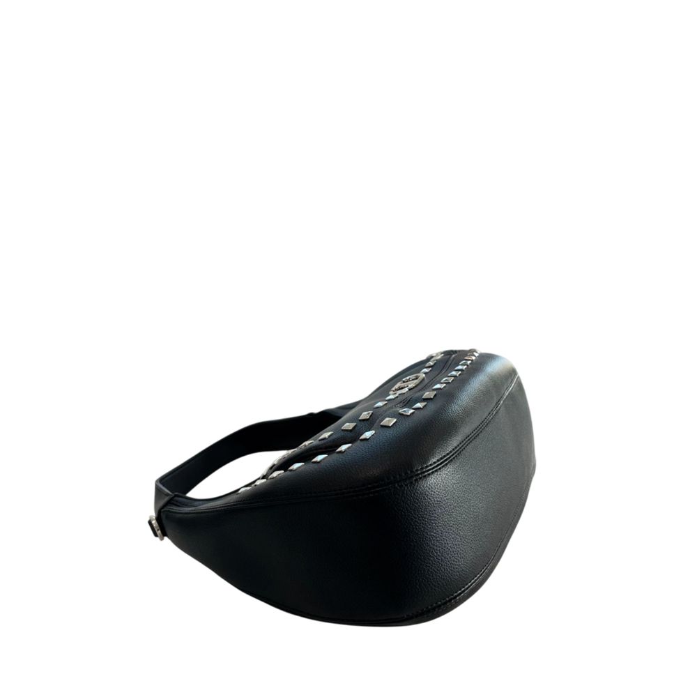 Sac bandoulière Twinset noir en similicuir pour femme