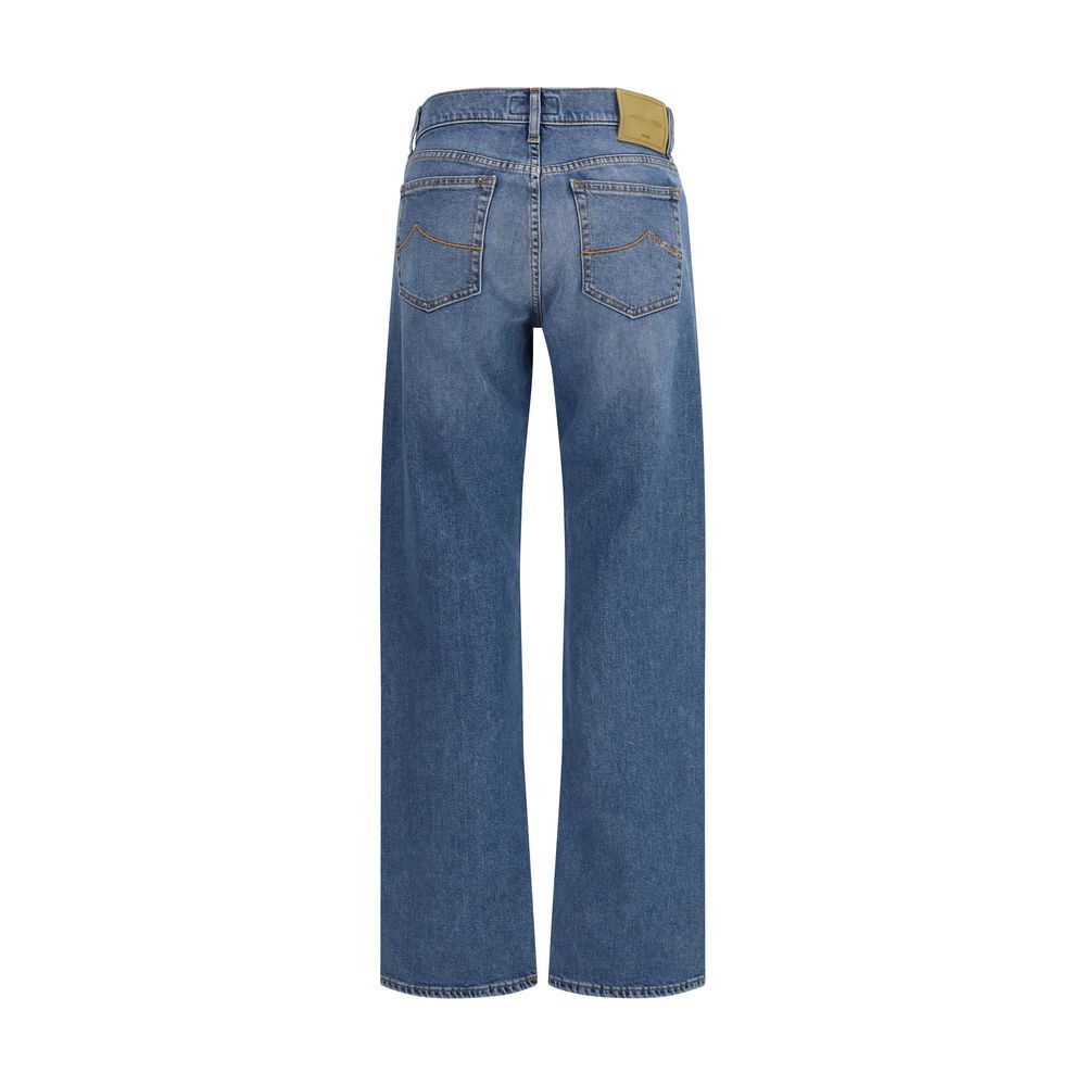 Jacob Cohen Blue Straight Leg Jeans for Women alternate view