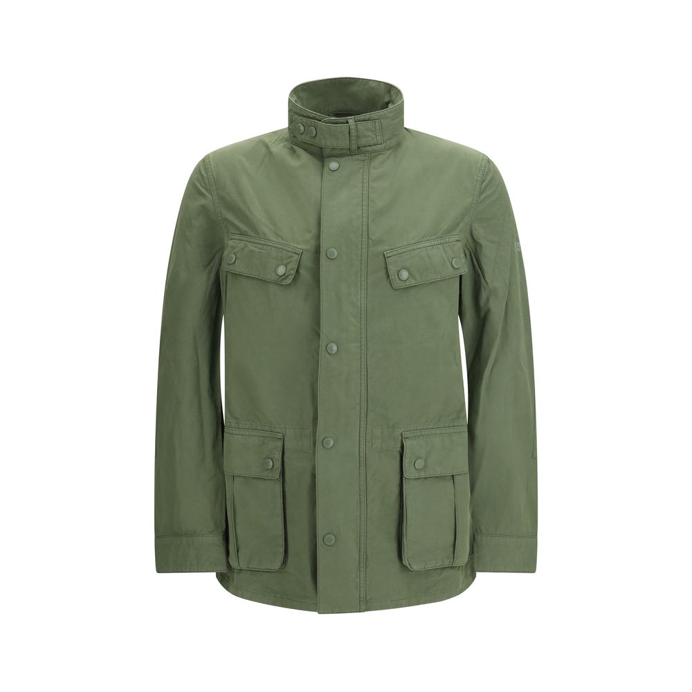 Barbour International Bicolor Cotton Coat